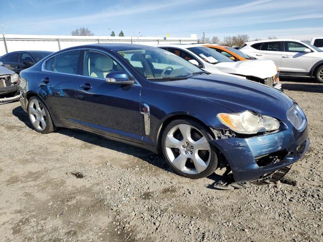 SAJWA07C191R00034 - 2009 JAGUAR XF SUPERCHARGED BLUE photo 4