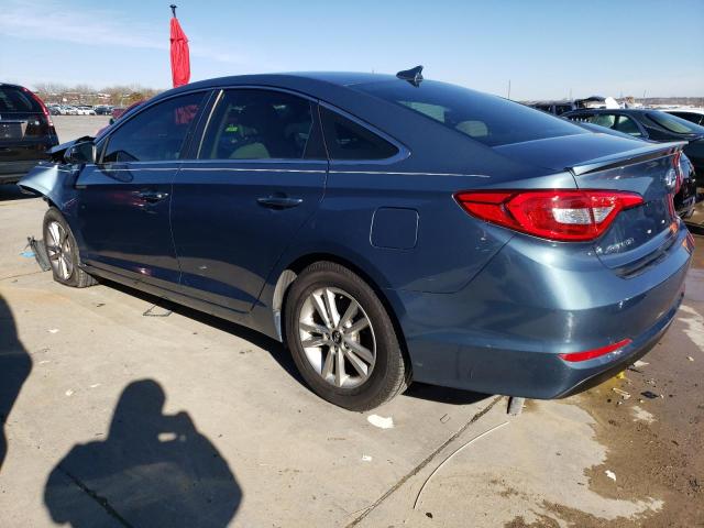 5NPE24AF1FH094539 - 2015 HYUNDAI SONATA SE BLUE photo 2