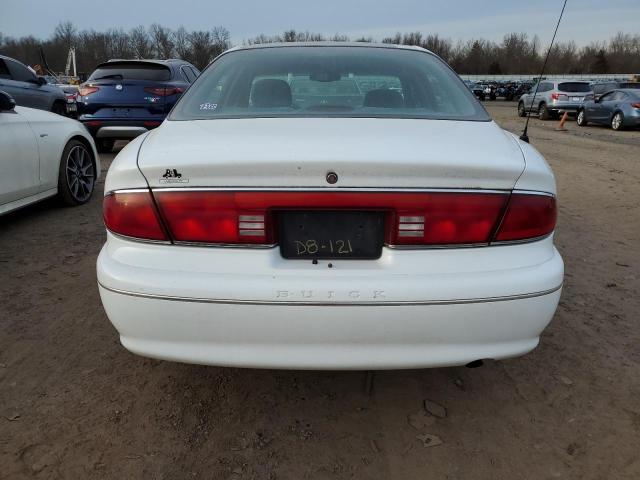 2G4WS52M0W1507765 - 1998 BUICK CENTURY CUSTOM WHITE photo 6