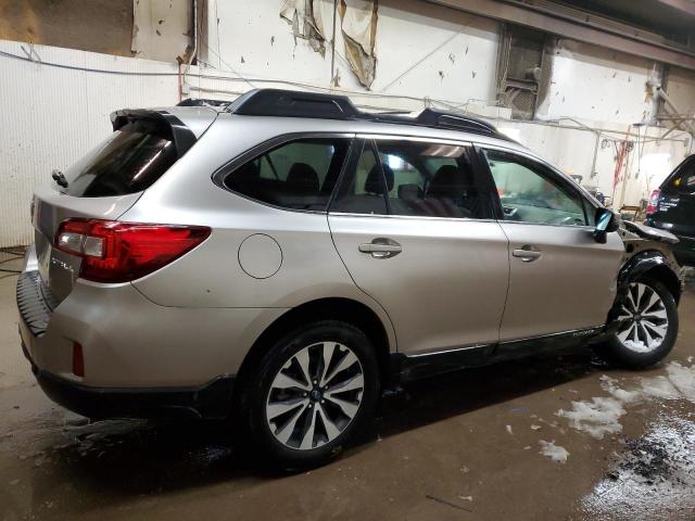 4S4BSBJCXF3292346 - 2015 SUBARU OUTBACK 2.5I LIMITED SILVER photo 3