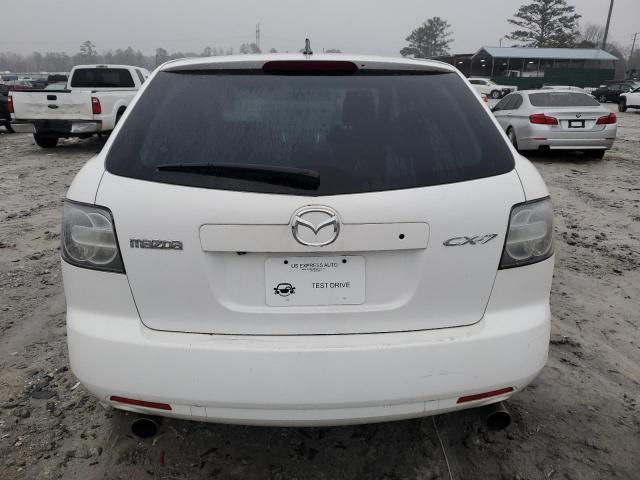 JM3ER293180201008 - 2008 MAZDA CX-7 WHITE photo 6