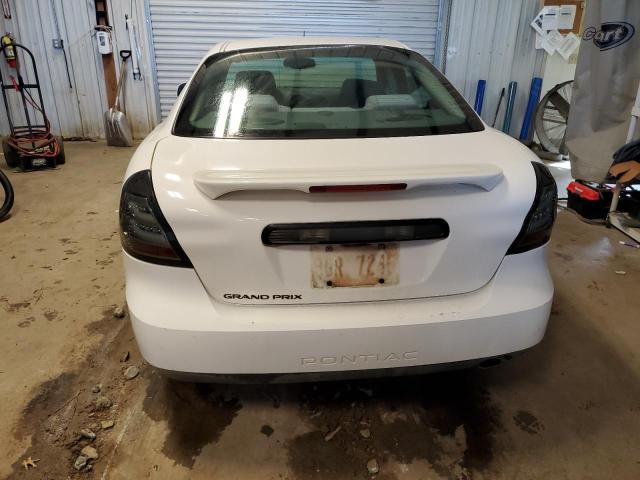2G2WP522951252637 - 2005 PONTIAC GRAND PRIX WHITE photo 6