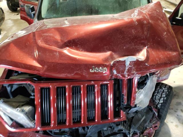 1J8GN28K18W257963 - 2008 JEEP LIBERTY SPORT RED photo 12