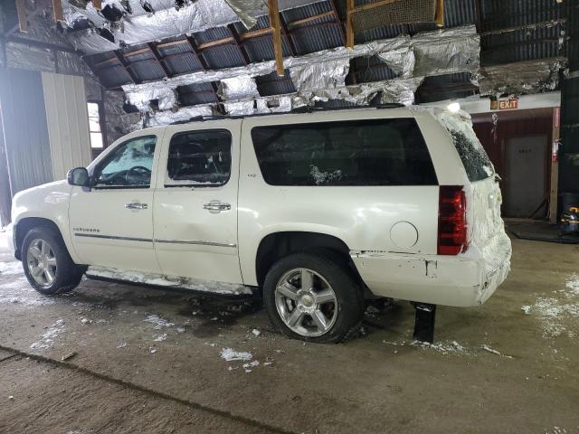 1GNSKKE74ER109026 - 2014 CHEVROLET SUBURBAN K1500 LTZ CREAM photo 2