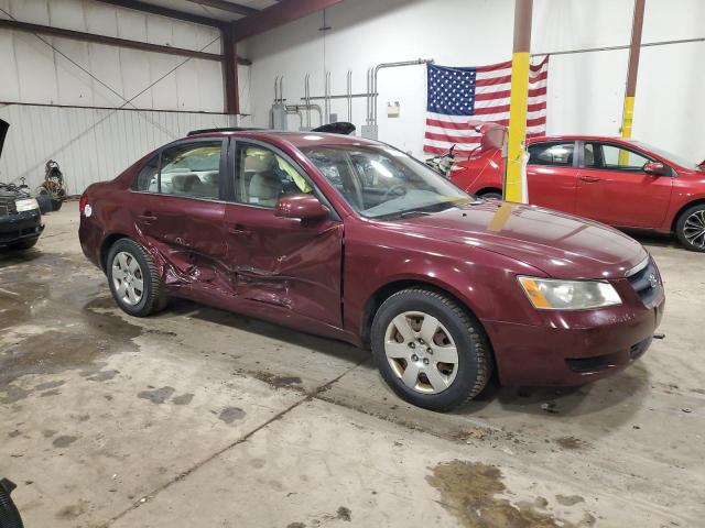 5NPET46C78H317178 - 2008 HYUNDAI SONATA GLS BURGUNDY photo 4