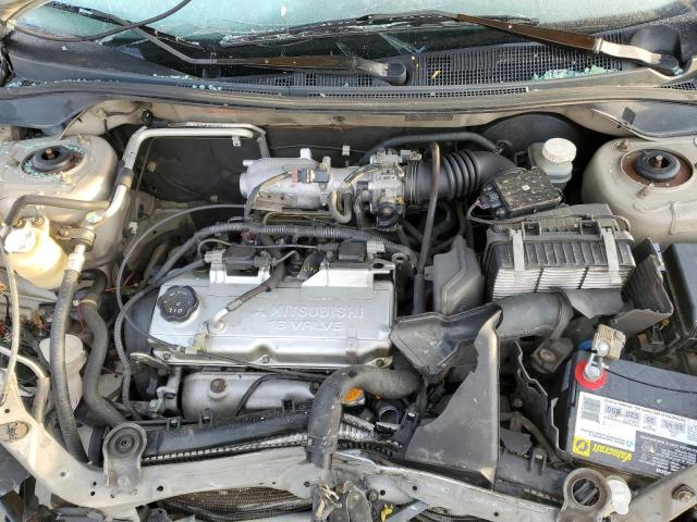 JA3AJ26E54U032245 - 2004 MITSUBISHI LANCER ES SILVER photo 11