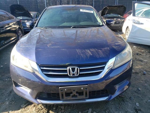 1HGCR2F38EA271410 - 2014 HONDA ACCORD LX BLUE photo 5