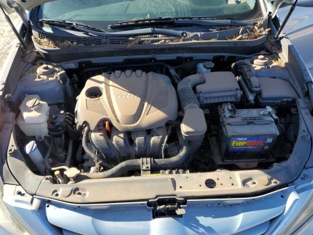 5NPEB4AC4DH731412 - 2013 HYUNDAI SONATA GLS BLUE photo 11