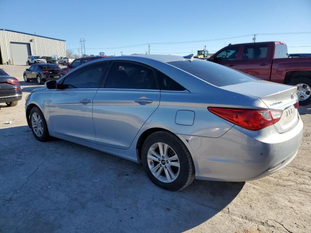 5NPEB4AC4DH731412 - 2013 HYUNDAI SONATA GLS BLUE photo 2