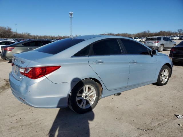 5NPEB4AC4DH731412 - 2013 HYUNDAI SONATA GLS BLUE photo 3