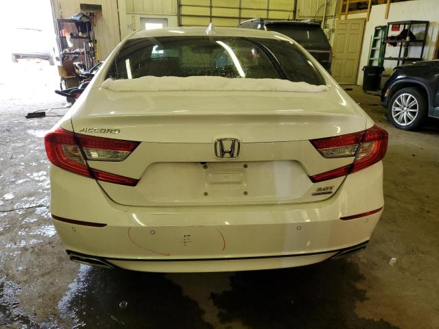 1HGCV2F96LA004943 - 2020 HONDA ACCORD TOURING WHITE photo 6