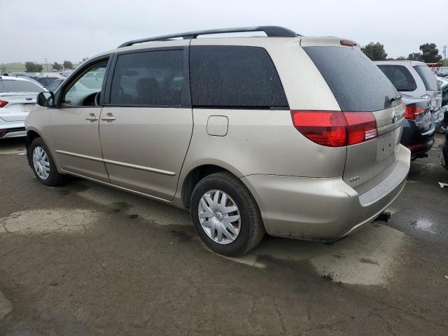 5TDZA23C05S369953 - 2005 TOYOTA SIENNA CE GOLD photo 2