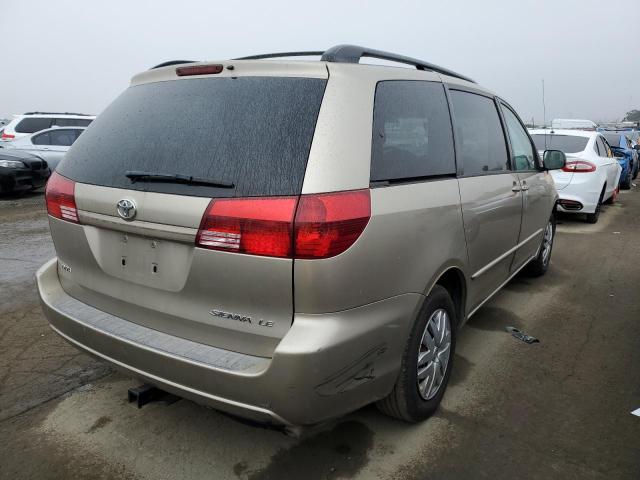 5TDZA23C05S369953 - 2005 TOYOTA SIENNA CE GOLD photo 3