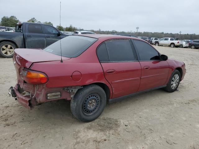 1G1ND52F95M205348 - 2005 CHEVROLET CLASSIC RED photo 3