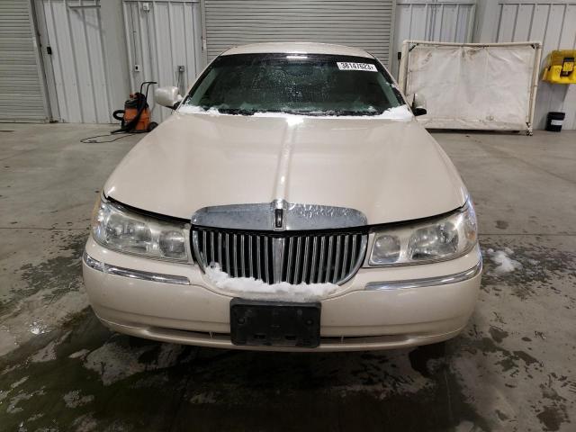 1LNHM83W2XY687852 - 1999 LINCOLN TOWN CARTIER CREAM photo 5