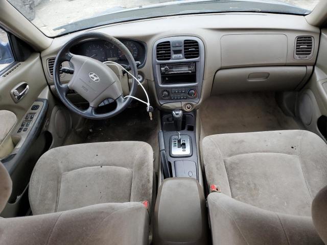 KMHWF25S74A030008 - 2004 HYUNDAI SONATA GL BLUE photo 8