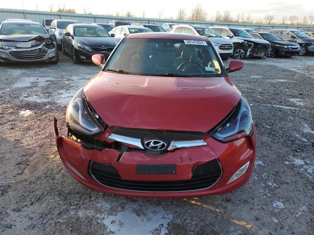 KMHTC6AD3CU058203 - 2012 HYUNDAI VELOSTER RED photo 5