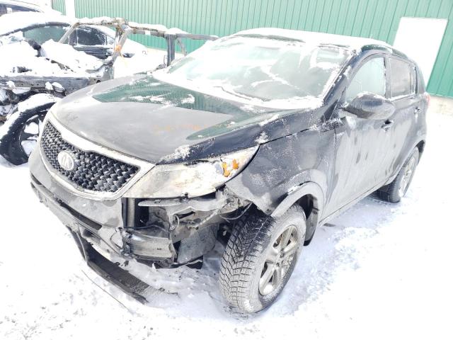 KNDPB3ACXF7694649 - 2015 KIA SPORTAGE LX BLACK photo 1