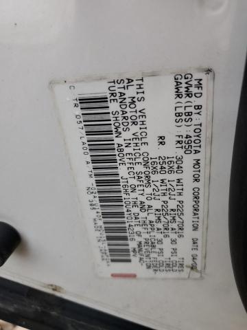 JT6HF10U4Y0142316 - 2000 LEXUS RX 300 WHITE photo 12