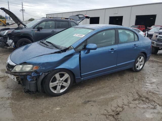 2HGFA1F6XAH563211 - 2010 HONDA CIVIC LX-S BLUE photo 1