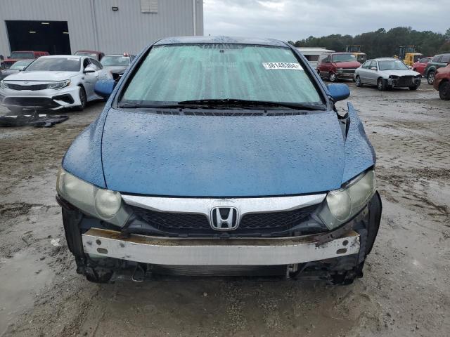 2HGFA1F6XAH563211 - 2010 HONDA CIVIC LX-S BLUE photo 5