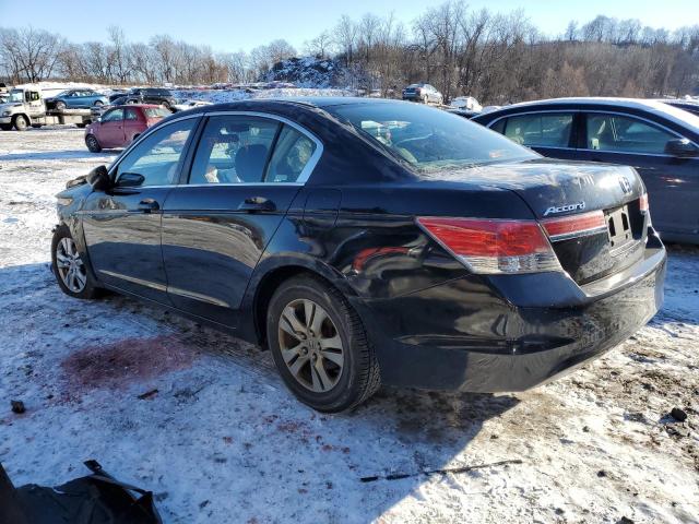 1HGCP2F6XBA108138 - 2011 HONDA ACCORD SE BLACK photo 2