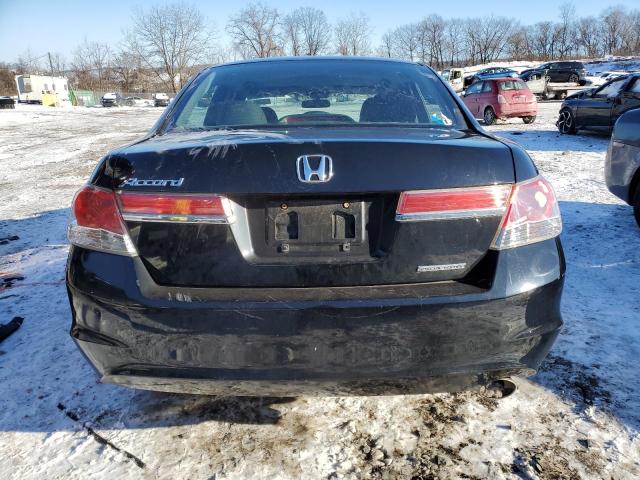 1HGCP2F6XBA108138 - 2011 HONDA ACCORD SE BLACK photo 6