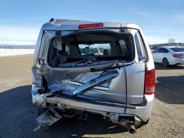 5FNYF3H44EB006273 - 2014 HONDA PILOT EX SILVER photo 6