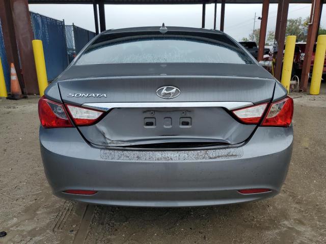 5NPEB4ACXDH793414 - 2013 HYUNDAI SONATA GLS GRAY photo 6