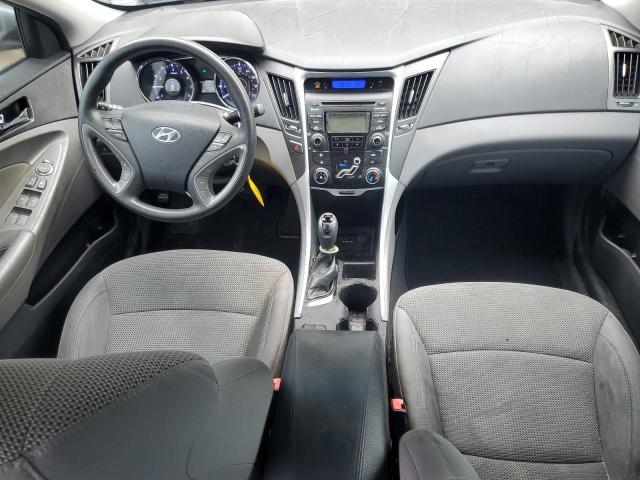 5NPEB4ACXDH793414 - 2013 HYUNDAI SONATA GLS GRAY photo 8