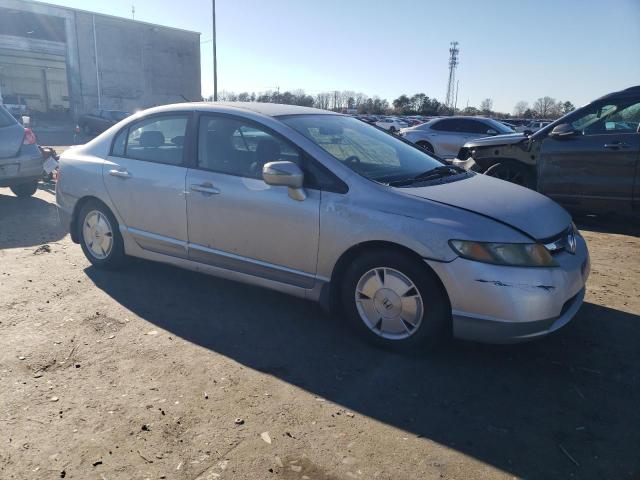 JHMFA36246S014660 - 2006 HONDA CIVIC HYBRID SILVER photo 4