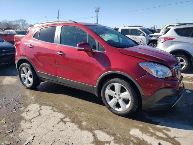 KL4CJASB1GB516021 - 2016 BUICK ENCORE RED photo 4