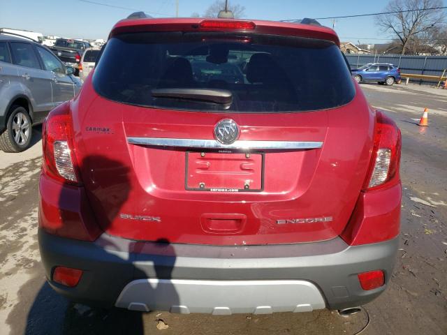 KL4CJASB1GB516021 - 2016 BUICK ENCORE RED photo 6