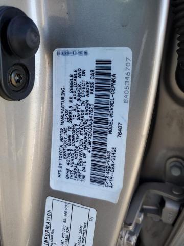 4T1BF32K03U547625 - 2003 TOYOTA CAMRY LE GOLD photo 12