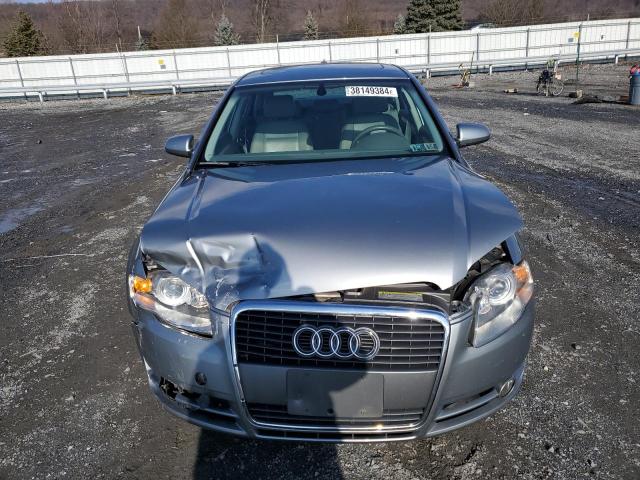 WAUDF78EX6A276873 - 2006 AUDI A4 2.0T QUATTRO GRAY photo 5