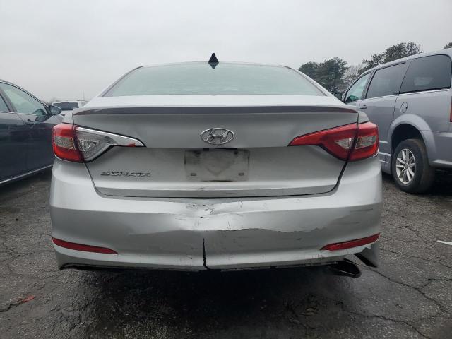 5NPE24AF3GH375629 - 2016 HYUNDAI SONATA SE SILVER photo 6