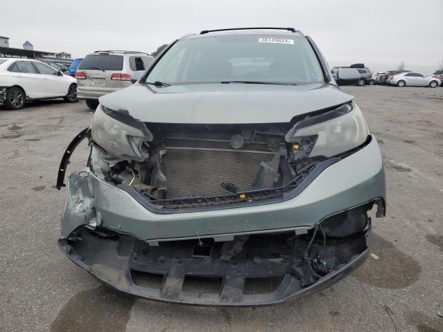 5J6RM3H7XCL016461 - 2012 HONDA CR-V EXL TEAL photo 5