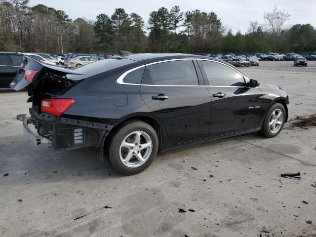 1G1ZB5ST4JF262620 - 2018 CHEVROLET MALIBU LS BLACK photo 3