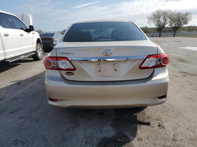 2T1BU4EE5DC016795 - 2013 TOYOTA COROLLA BASE 金色 照片 6