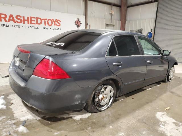 1HGCM56407A056972 - 2007 HONDA ACCORD LX BLUE photo 3