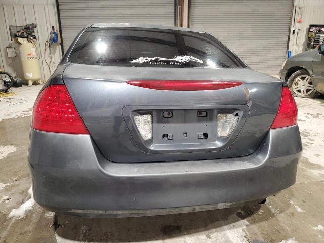 1HGCM56407A056972 - 2007 HONDA ACCORD LX BLUE photo 6