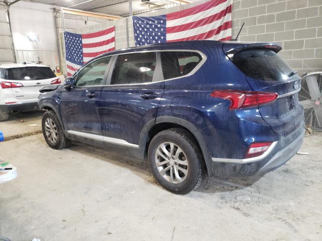 5NMS23AD2KH023305 - 2019 HYUNDAI SANTA FE SE BLUE photo 2