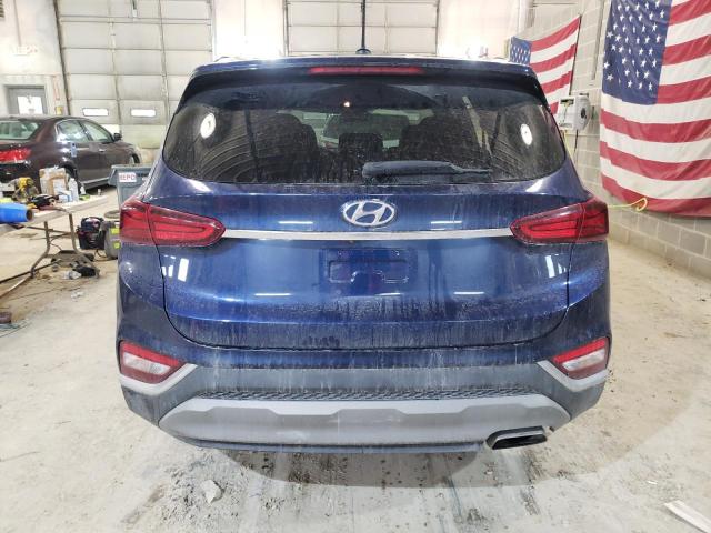 5NMS23AD2KH023305 - 2019 HYUNDAI SANTA FE SE BLUE photo 6