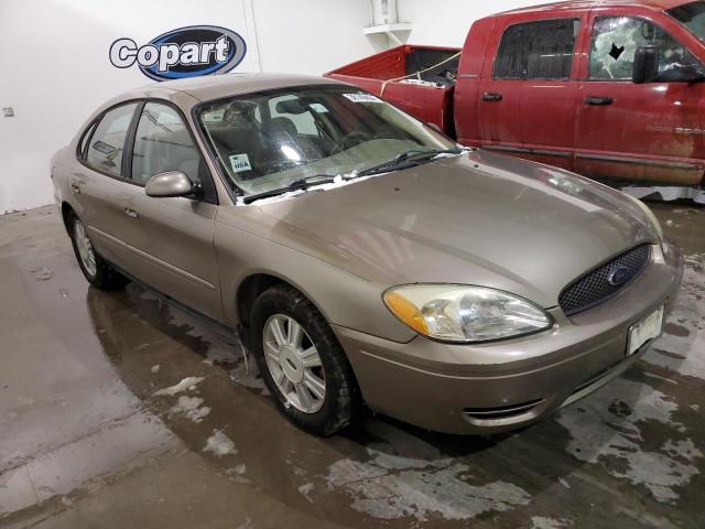 1FAFP56U35A299245 - 2005 FORD TAURUS SEL BEIGE photo 4