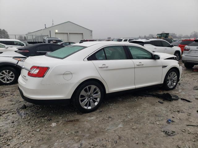 1FAHP2FW0CG112370 - 2012 FORD TAURUS LIMITED WHITE photo 3