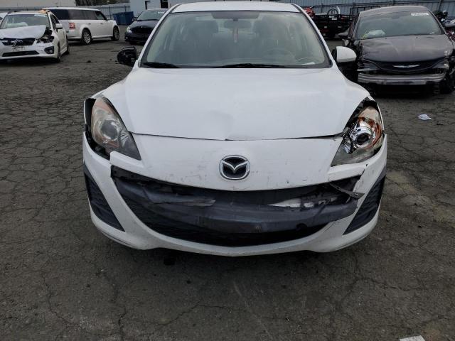 JM1BL1SG8A1243373 - 2010 MAZDA 3 I WHITE photo 5