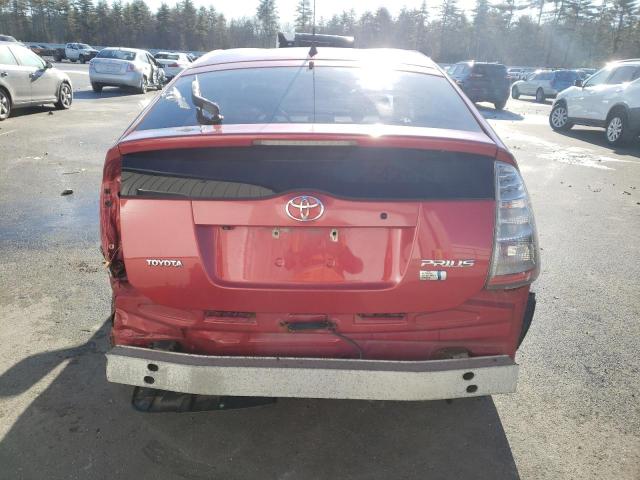 JTDKB20U497859775 - 2009 TOYOTA PRIUS RED photo 6