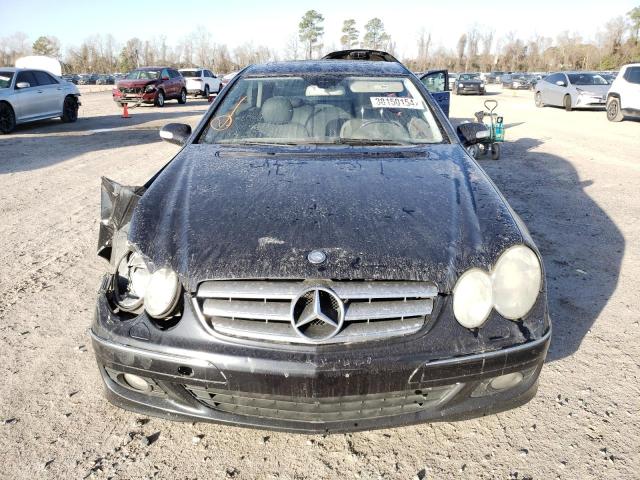 WDBTJ56HX8F248235 - 2008 MERCEDES-BENZ CLK 350 BLACK photo 5