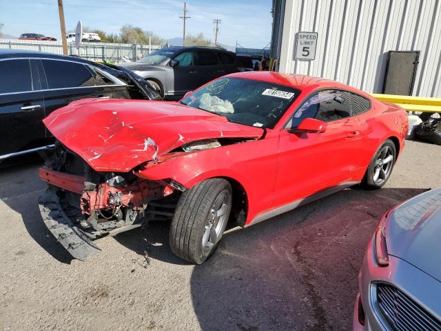 1FA6P8AM3G5206728 - 2016 FORD MUSTANG RED photo 1