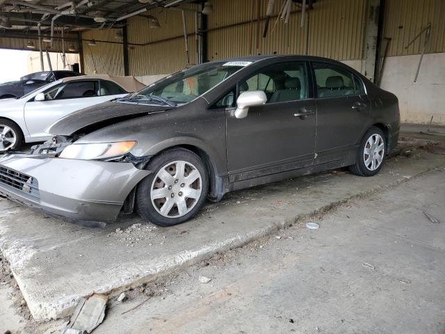 1HGFA16526L038807 - 2006 HONDA CIVIC LX GOLD photo 1